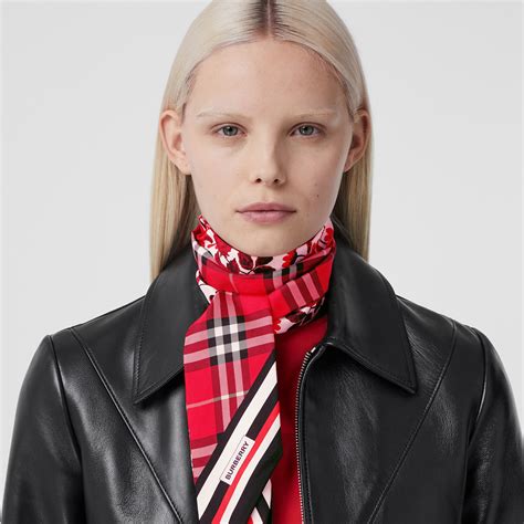 burberry floral nova silk scarf